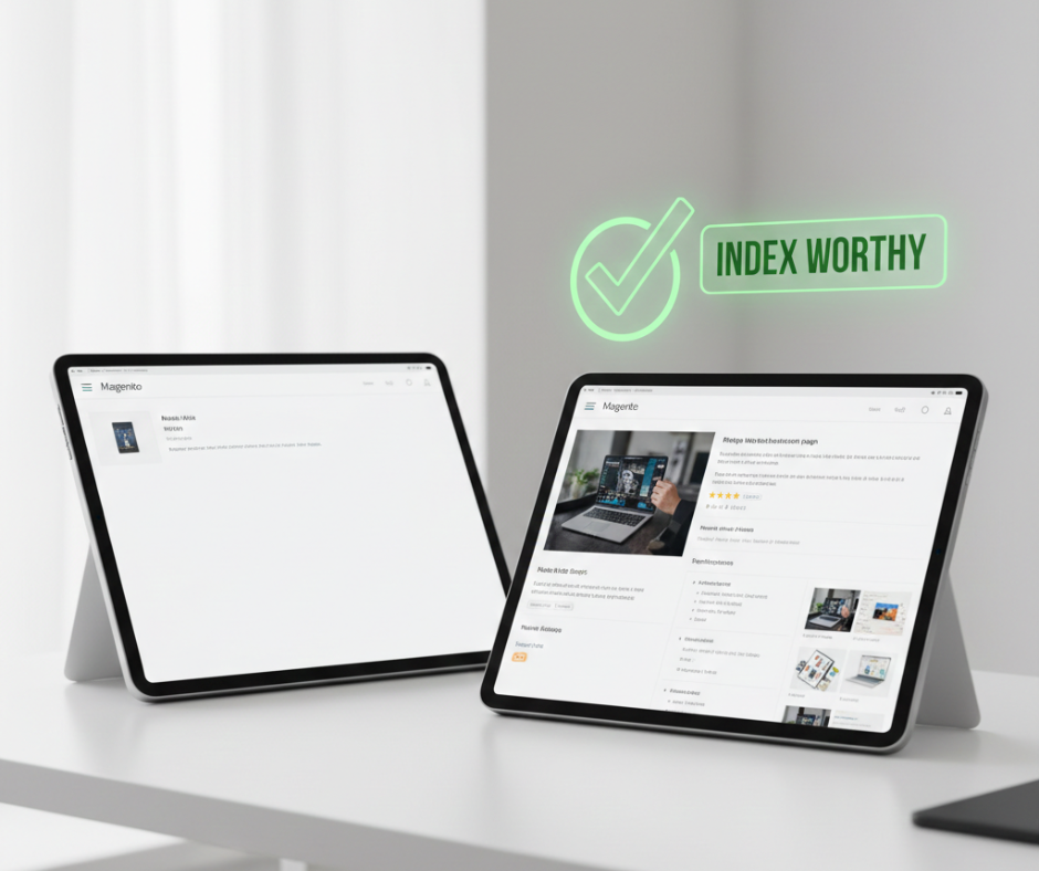 Content uniqueness & perceived value