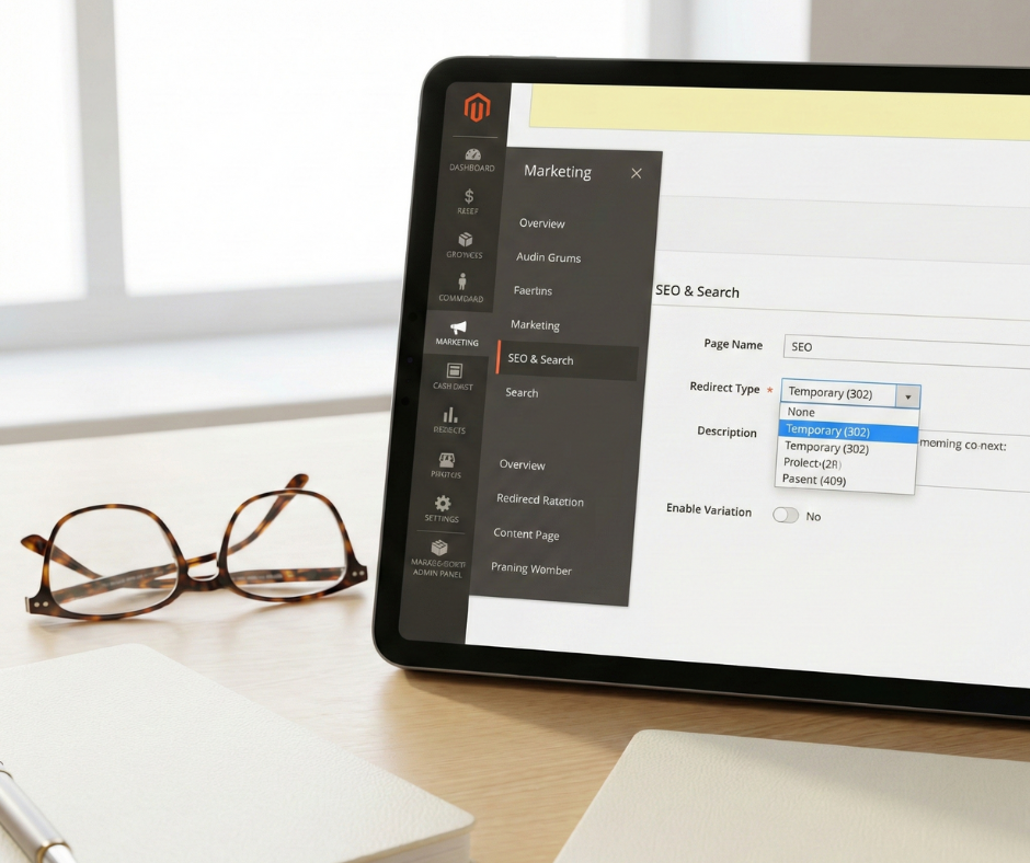 How Magento handles 302 redirects