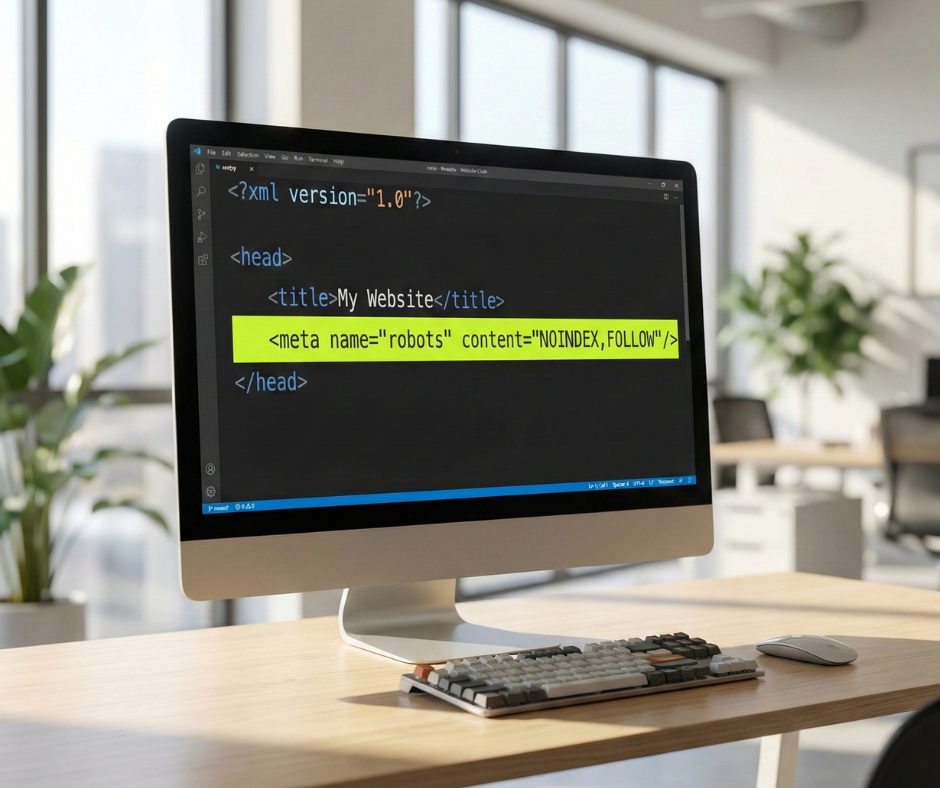 Using noindex for internal search pages